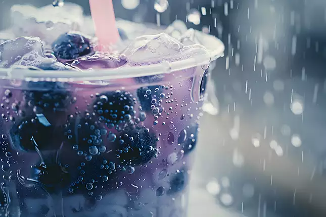 Bubble Tea Myrtille